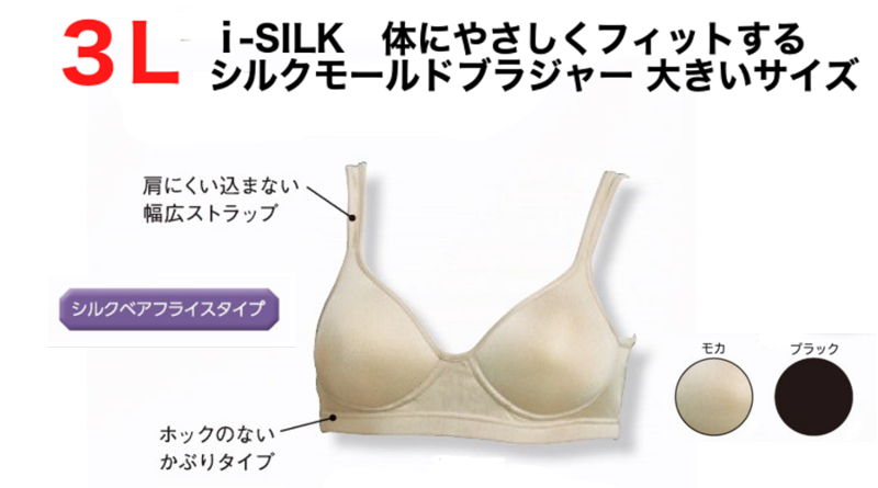 3Lシルクモールドブラジャー