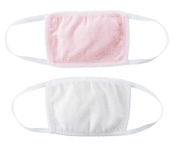 絹パイルのアイマスク クチマスク