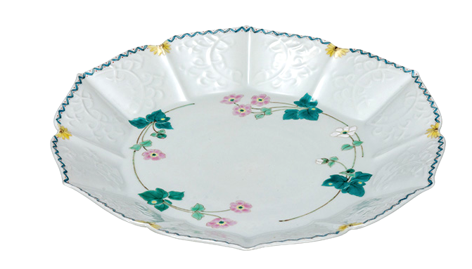 九谷焼 手描き 大兼政花翠「ポピー」 大兼政花翠作・新感覚の五彩の絵付 九谷焼 手描き 大兼政花翠「ポピー」 大兼政花翠作・新感覚の五彩の絵付