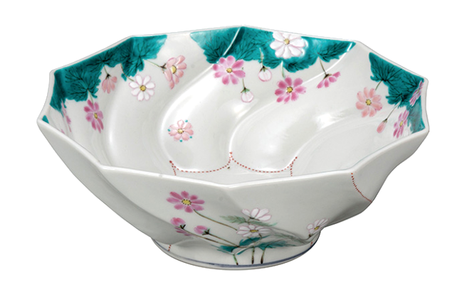 大兼政花翠作・新感覚の五彩の絵付 大兼政花翠作・新感覚の五彩の絵付